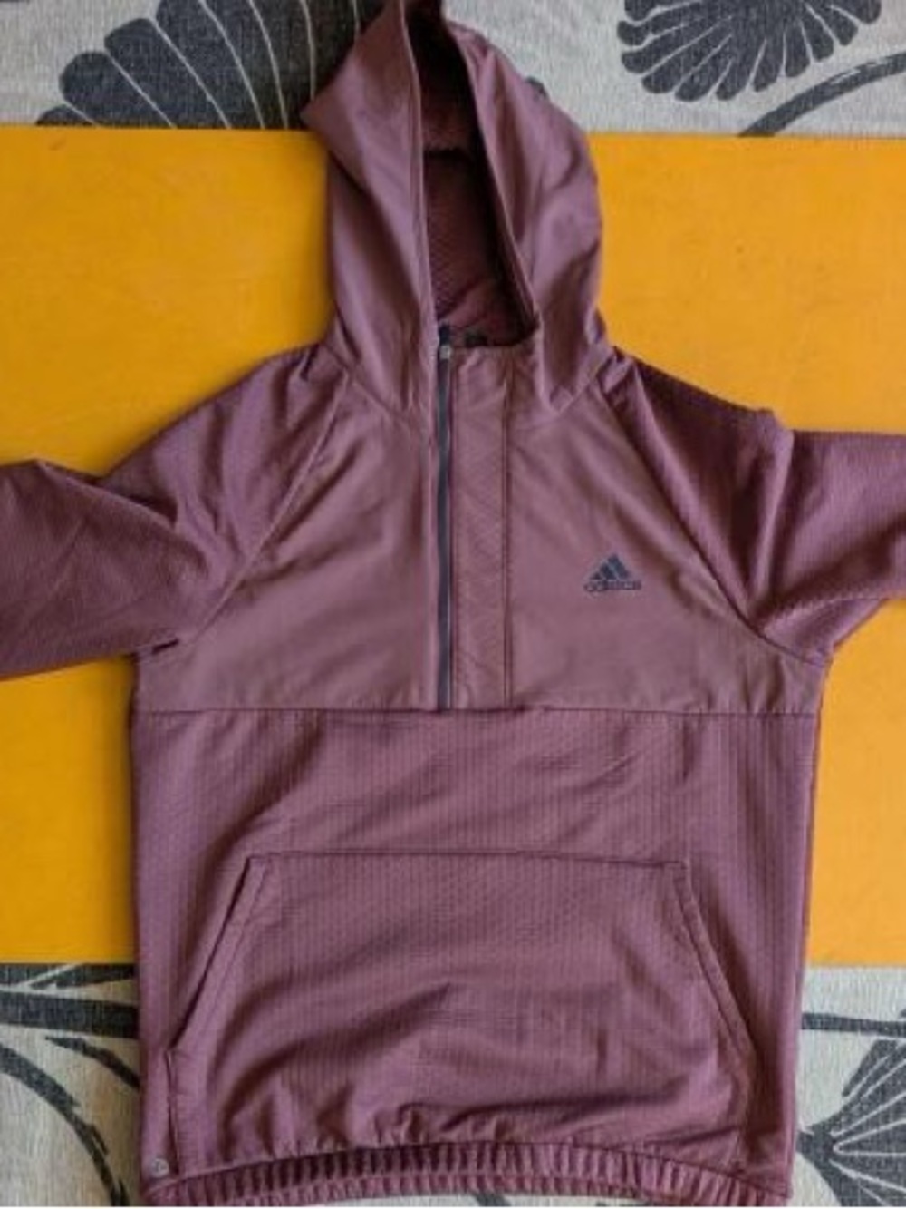 Adidas Maroon Quarter Zip